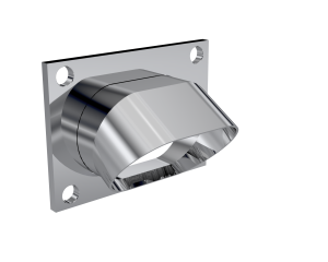 Quick Time Performance - Low Profile Oval Stainless Steel Turn Down QTP