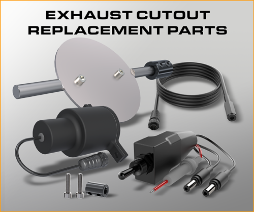 9)Exhaust Cutout Replacement Parts