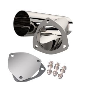 Quick Time Performance - 3.50 Inch Stainless Steel QTP Exhaust Cutout