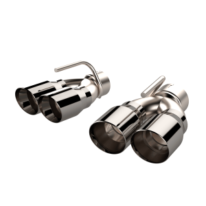 Quick Time Performance - 2015-2023 Dodge Challenger 6.2/6.4L QTP Quad Tip Adapter