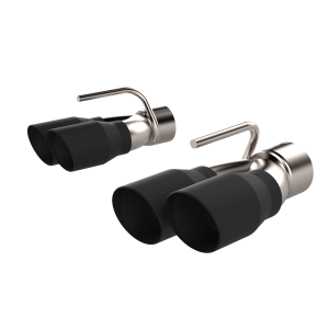 Quick Time Performance - 2015-2022 Dodge Challenger 6.2/6.4L QTP Black Quad Tip Adapter