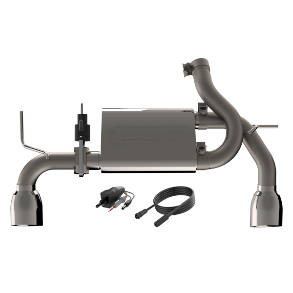 2007-2018 Jeep Wrangler JK QTP Screamer Axle Back