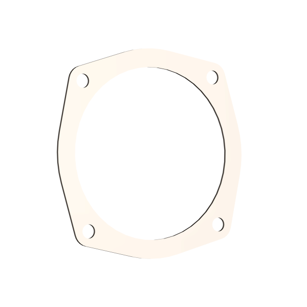 Quick Time Performance - 5.00 Inch 4 Bolt Exhaust Gasket QTP