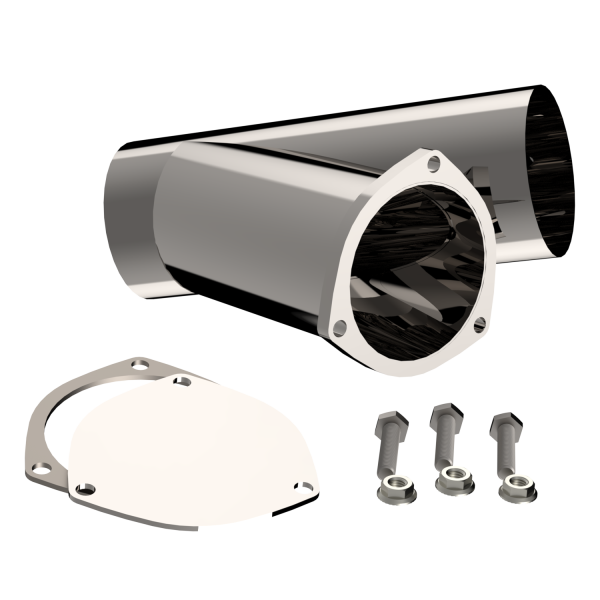 Quick Time Performance - 4.00 Inch Stainless Steel QTP Exhaust Cutout