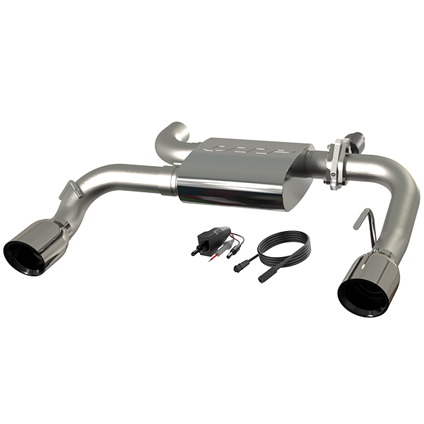 Quick Time Performance - 2021-2024 Ford Bronco QTP Screamer Axle Back