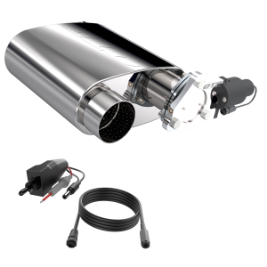 Quick Time Performance - 3.00 Inch QTP Screamer Twintronic Muffler Short Case - Image 3
