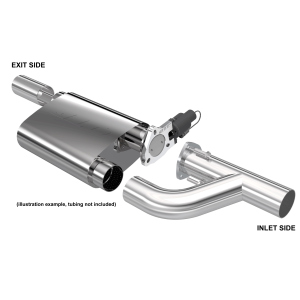 Quick Time Performance - 3.00 Inch QTP Reverse Screamer Twintronic Muffler - Image 2