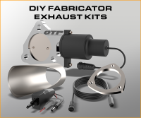 Electric Exhaust Cutouts - Universal Fit - DIY Fabricator Electric Exhaust Cutout Kits