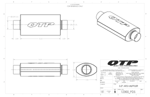 Quick Time Performance - 3.00 Inch QTP AR3 Muffler - Image 4