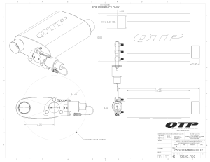 Quick Time Performance - 2.50 Inch QTP Screamer Twintronic Muffler - Image 4
