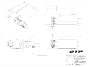 Quick Time Performance - 2.50 Inch QTP Reverse Screamer Muffler Short Case - Image 5