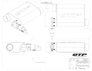 Quick Time Performance - 3.00 Inch QTP Screamer Twintronic Muffler - Image 4